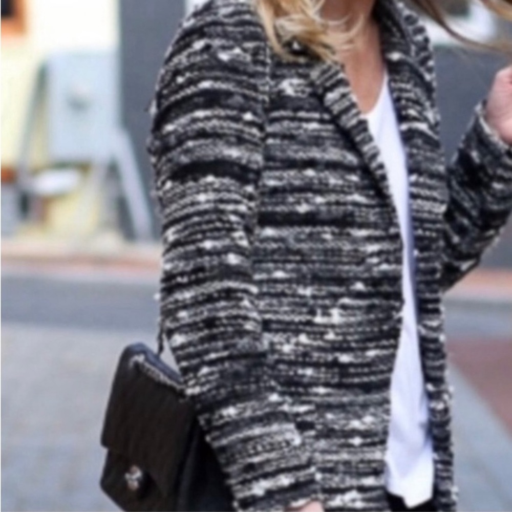 Drew Jacket/ Blazer Open Front Notched Color Size… - image 3